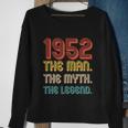 The Man The Myth The Legend 1952 50Th Birthday Sweatshirt Gifts for Old Women