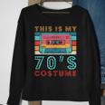 This Is My 70S Costume Vintage 1970S Hippie Groovy Style Sweatshirt Gifts for Old Women