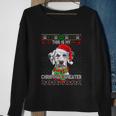 This Is My Christmas Sweater Dalmatian Santa Scarf Ugly Xmas Sweatshirt Gifts for Old Women