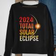 Total Solar Eclipse Totality April 8 2024 11 Sweatshirt Gifts for Old Women