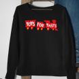 Toys For Twats Gifts For Her Or Him Men Women Sweatshirt Graphic Print Unisex Gifts for Old Women