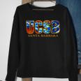 Ucsb Santa Barbara Sweatshirt Gifts for Old Women