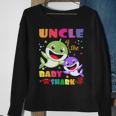 Uncle Of The Baby Shark Birthday Uncle Shark Sweatshirt Gifts for Old Women