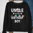 Uncle Of The Birthday Boy Dog Lover Party Puppy Theme Sweatshirt Gifts for Old Women