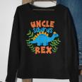 Uncle Saurus Rex Dinosaur Family Reunion Sweatshirt Gifts for Old Women