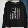 Us Army Vietnam Veteran Usa Flag Veteran Vietnam Army V2 Sweatshirt Gifts for Old Women