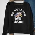 Us Veteran Wwii - Military War Campaign Sweatshirt Gifts for Old Women