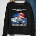 Uss Dahlgren Ddg-43 Destroyer Ship Usa Flag Veteran Day Xmas Sweatshirt Gifts for Old Women