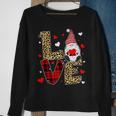 Valentines Day Love Gnome Funny Valentine Gifts For Her Him Sweatshirt Gifts for Old Women