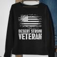 Veteran Gift Desert Storm Veteran Men Women Sweatshirt Graphic Print Unisex Gifts for Old Women