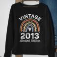 Vintage 2013 Limited Edition 10 Year Old Gifts 10Th Birthday Sweatshirt Gifts for Old Women