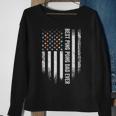 Vintage American Flag Best Ping Pong Dad Ever Table Tennis Sweatshirt Gifts for Old Women
