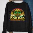 Vintage Best Pug Dad Ever Dog Daddy Father Sweatshirt Gifts for Old Women