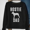 Vintage Boston Terrier Dad Gift Dog Daddy Bostie Father Sweatshirt Gifts for Old Women