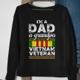 Vintage Dad Grandpa Vietnam Veteran Funny Men Gifts Sweatshirt Gifts for Old Women