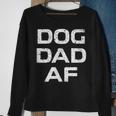 Vintage Dog Dad Af Mans Best Friend Gift For Mens Sweatshirt Gifts for Old Women