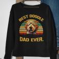 Vintage Goldendoodle Dad Best Doodle Dad Ever V2 Sweatshirt Gifts for Old Women
