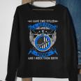 Vintage I Have Two Titles Us Air Force Veteran And Papaw Sweatshirt Gifts for Old Women