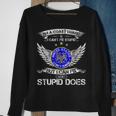 Vintage Im A Coast Guard Veteran I Can Fix What Stupid Does Sweatshirt Gifts for Old Women