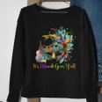 Vintage Mardi Gras Louisiana Funny Festival Party Outfits Sweatshirt Gifts for Old Women