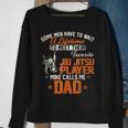 Vintage My Favorite Brazilian Jiu Jitsu Player Calls Me Dad Sweatshirt Gifts for Old Women
