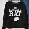 Vintage Rattenliebhaber Sweatshirt, Nagerbesitzer Maus Motiv Geschenke für alte Frauen