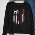 Vintage Usa American Flag Best Pit Bull Pitbull Dog Dad Ever Gift For Mens Sweatshirt Gifts for Old Women