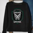 What Happens In The Garage Stays In The Garage Cool Car Guys Sweatshirt Gifts for Old Women