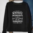Whiskey Wednesday Men Women Sweatshirt Graphic Print Unisex Gifts for Old Women