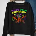 Whos Your Crawdaddy Crawfish Jester Beads Funny Mardi Gras V2 Men Women Sweatshirt Graphic Print Unisex Gifts for Old Women