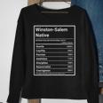Winston-Salem Native Funny Nutrition Pride Sweatshirt Gifts for Old Women Winston-Salem Native Funny Nutrition Pride Sweatshirt Gifts for Old Women