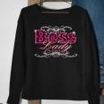 Womens Cute Boss Lady Bling Decorative Men Women Sweatshirt Graphic Print Unisex Gifts for Old Women