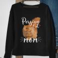 Womens Persian Cat Mom Female Cat Owner Persian Kitty Sweatshirt Gifts for Old Women