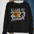 Womens Sunflower Senior Mom 23 Graduation Senior 23 Class Of 2023 Sweatshirt Gifts for Old Women