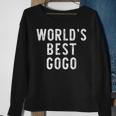 Worlds Best Gogo Funny Family Sweatshirt Gifts for Old Women