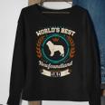 Worlds Best Newfoundland Dad Dog Owner Gift For Mens Sweatshirt Gifts for Old Women