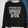 Worlds Best Rottweiler Dad Dog Lover Sweatshirt Gifts for Old Women