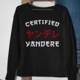 Yandere Anime I Kawaii Japanese Anime Senpai Men Women Sweatshirt Graphic Print Unisex Gifts for Old Women