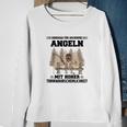 Angeln Vorhersage Fürs Wochenende Sweatshirt Geschenke für alte Frauen