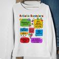 Autistic Reminders Puzzle Autism Awareness Special Education Sweatshirt Gifts for Old Women