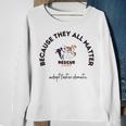 Because They All Matter Adopt Foster Donate Sweatshirt Gifts for Old Women