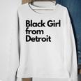 Black Girl From Detroit Sweatshirt Gifts for Old Women