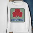Boston Shamrock St Patrick’S Day Sweatshirt Gifts for Old Women
