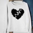 Broken Heart Gift Graffiti Sweatshirt Gifts for Old Women