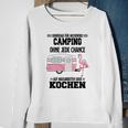 Camping Vorhersage Fürs Wochenende V2 Sweatshirt Geschenke für alte Frauen