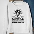 Cisneros Blood Runs Through My Veins Sweatshirt Gifts for Old Women