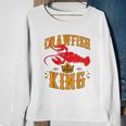 Crawfish King Crawfish Boil Party Festival Men Women Sweatshirt Graphic Print Unisex Gifts for Old Women