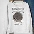 Danger Zone Snuggles Zone Sweatshirt Gifts for Old Women