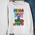 Digga Was Geht Ich Bin 8 Fußball Junge Dabbing Sweatshirt für den 8. Geburtstag Geschenke für alte Frauen