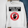 Emotional Support Human Halloween Costume Do Not Pet Me Sweatshirt Gifts for Old Women